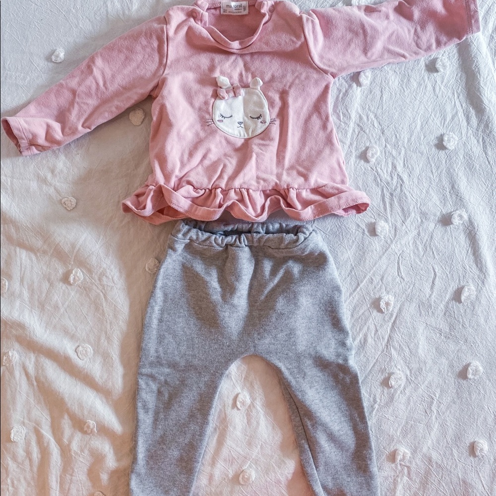 Mayoral Bunny Casual Set